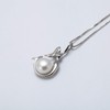 Wristchie - Collar con colgante de sirena de plata esterlina