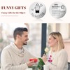 Kabwea Positive Hug Token with Practical Leather Bag, Ideal as