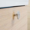 Vandicka 8 Pcs Shiny Silver Cabinet Door Knobs & Drawer