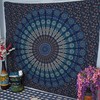 Furnishful Finesse Mandala Peacock Tapestry Boho Wall Hanging Tapestries Indian