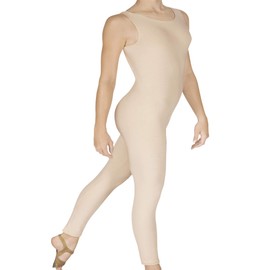 Eurotard Adult Tank Unitard, Nude, Small