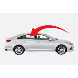 Aftermarket Products Fits 2015-2019 Hyundai Sonata  Passenger Right Side Rear Door Window Glass