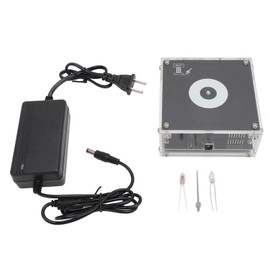 Bluetooth Music Coil Touchable Arc Speaker Wireless Transmission Experiment Desktop Toy Black 100‑240V US Plug