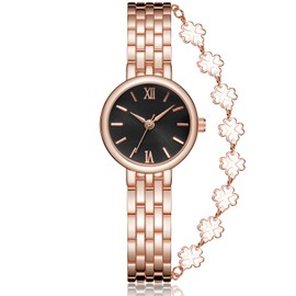 CIVO Women's Watch Analogue Quartz Waterproof Dress Designer Business for Women Girls Gift, A-2 Rose Gold, Bracelet