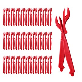 Crab Legs Crackers - Crackers Picks Tools Set for Lobster Crab Crawfish Easy Opener Prawns Shellfish Picks Knife Easy Seafood Sheller Seafood Cracker Tools (60)