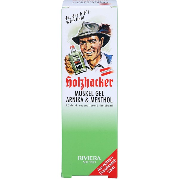 RIVIERA Holzhacker Franzbranntweingel, 75 ml Lösung