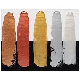 SoHo Urban Artist Heavy Body Acrylic Paint - Set of 5-500mL - Metallic - Thick, Rich Color, Excellent Coverage, Professional Quality - Artists Acrylic Paint