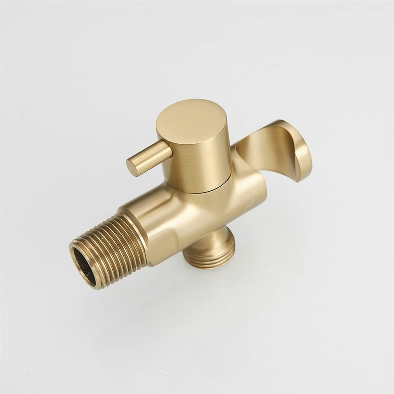 Hand Held Shower Head Holder with Hose Connector Shower Head
