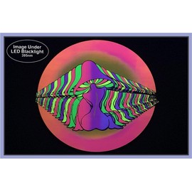 Studio B Mushroom Girl Non-Flocked Blacklight Poster 24" X 36"