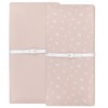 Ely’s & Co. Changing Pad Covers│Cradle Sheets 2-Pack — Combed,