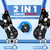 OURU 2 IN 1 Ratchet Pex Crimping Tool Cinch and