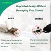 8 PCS Adjustable Bed Sheet Straps, Elastic Fitted Sheet Clips,