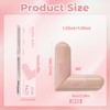 Pack of 2 Double Head Eyeliner Stamps, Wing Tip Pen,