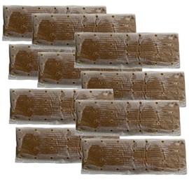 Global Patties 4% Pollen Patties for Bees | 10 lb | Quantity Options | 4% Protein Pollen Patty Food Supplement for Honey Bees