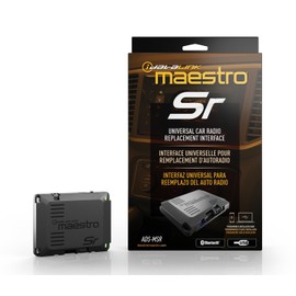 Idatalink Maestro ADS-MSR Universal Car Stereo Replacement Interface for Factory Audio Upgrade, Retains Steering Controls with Built-in Bluetooth Adapter for Wireless Programming via a Mobile Device