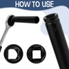 CODOHI 3/4" Socket Truck Air Brake Cage Bolt Removal Tool,