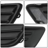 Silscvtt 1 Pair Front Bumper Fog Light Grille Bezel Covers
