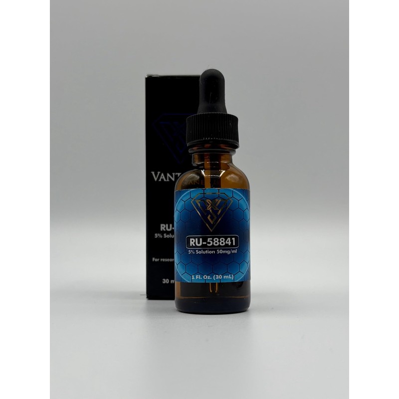 Vantanex RU58841 5%(50mg/mL) 1 Fl. Oz, Clear