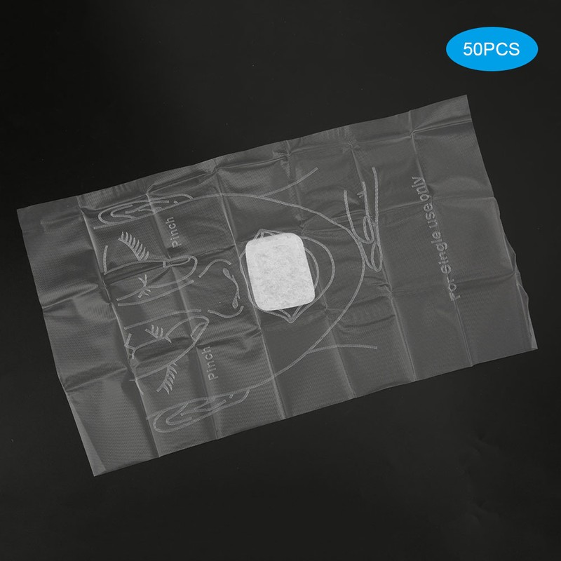 50pcs / box Disposable Mouth Breathing Artificial Respiration CPR Face