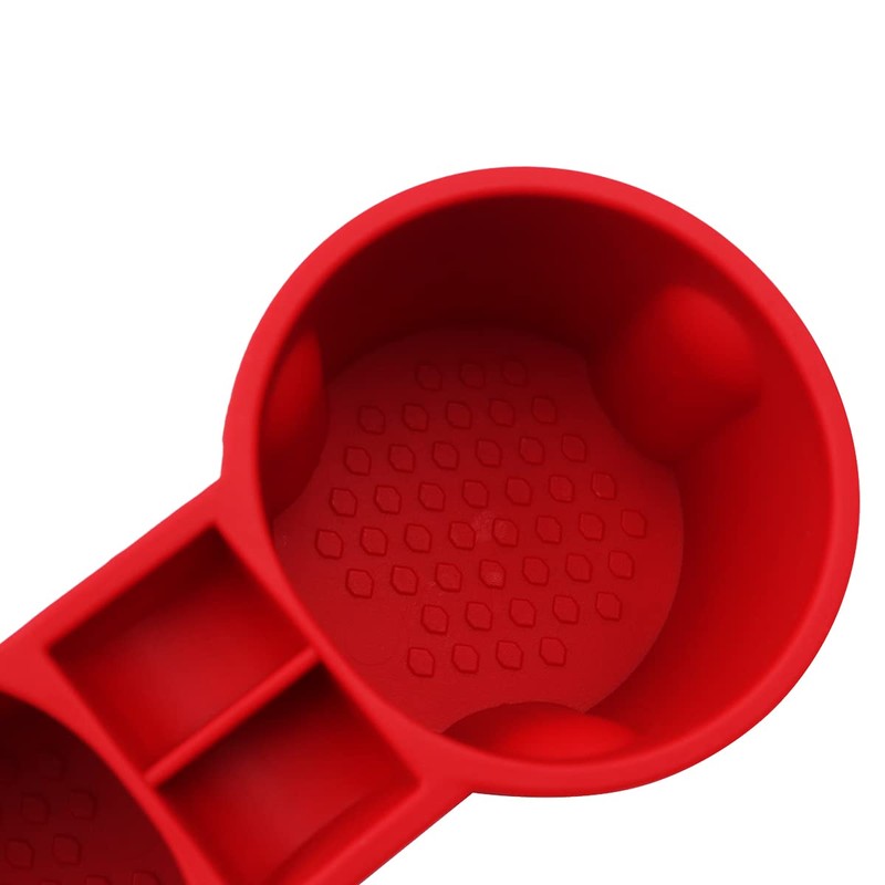 WANGCL TPE Centre Console Drink Holder Coin Holder for Car