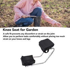 Fockety Knee Seat for Gardening, Ergonomic Knee & Ankle Support for Protecting Knees, Strap On Kneeling Device Labor Saving Tool for Farm Work, Prevent Numbness in Legs & Feet, #411