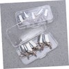 Mikinona Nail Set 15pcs Metal Nail Mold Tips Aluminum Extension