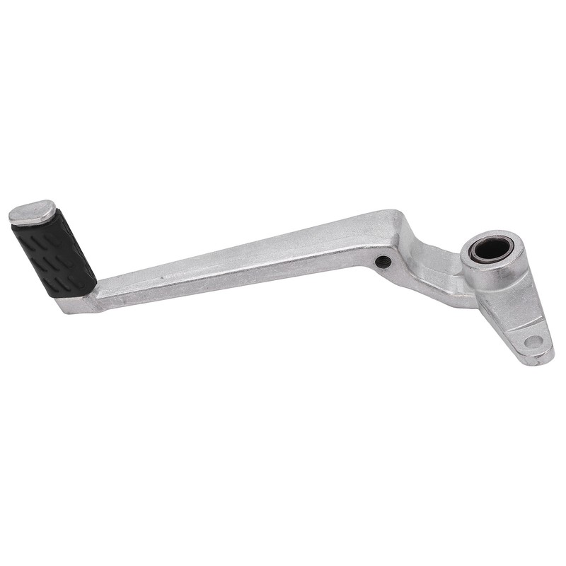 Rear Brake Foot Pedal Lever Silver Aluminum High Strength Replacement