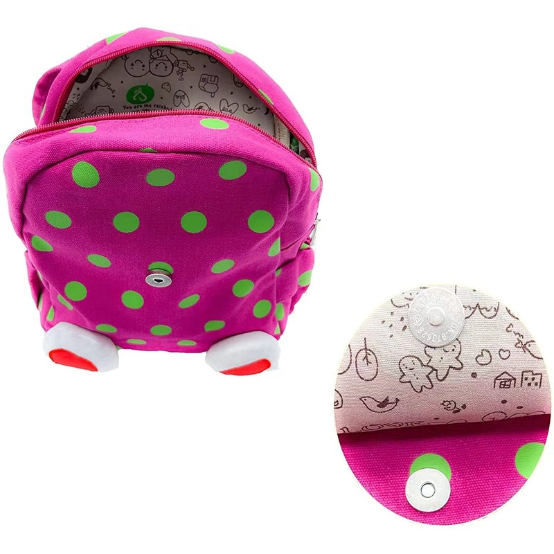 J26 Bunny Rabbit 3D Motif Children's Backpack Nursery Rabbit Satchel