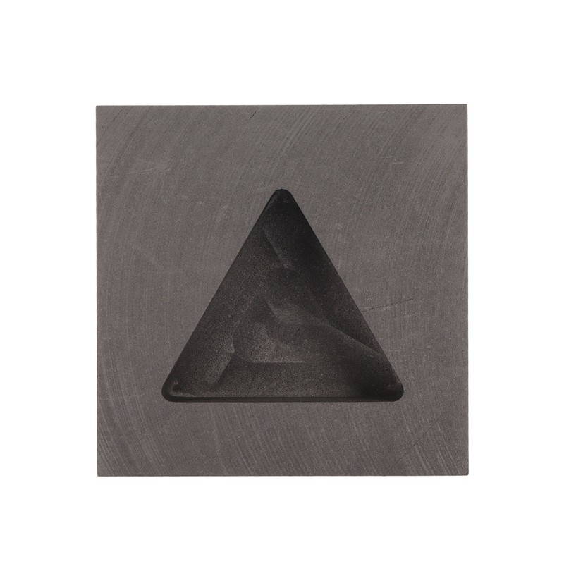 Triangular Graphite Ingot Mold Thermal Stability Multifunctional Graphite Crucible Mould