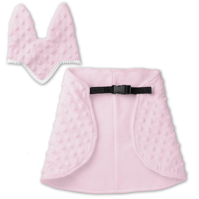 SKIPPI Hobby Horse Blanket and Ear Bonnet - Pink, Hobby