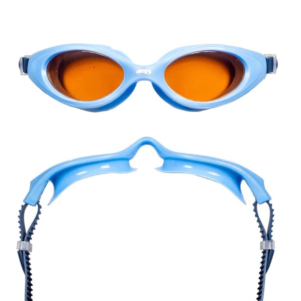 Blue Seventy Hydra-Vision Polarized Swim Goggle (1, Blue/Bronze)