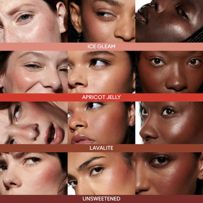 Rubor Líquido MAC Strobe Beam Liquid Blush Unsweetened Luminoso Construible