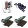 SING F LTD 2 Pairs Bicycle Disc Brake Pads Replacement