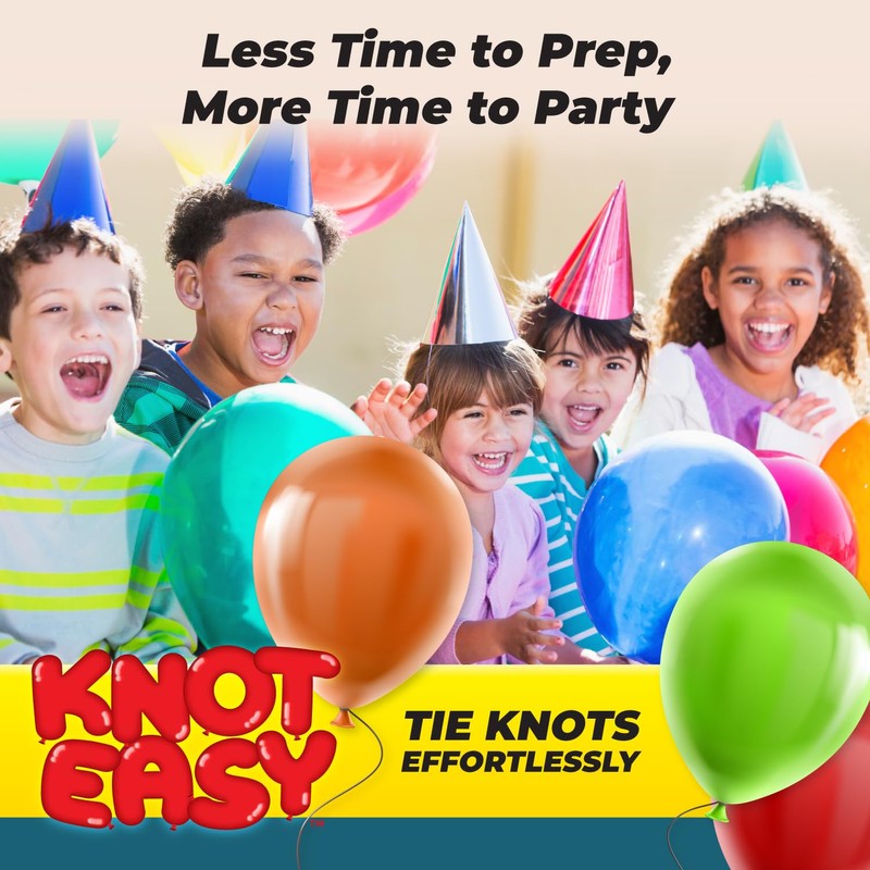 Knot Easy Balloon Tie Tool (5 Pack) - Party Smith