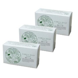 Vegetable Calica Soap, 3.5 oz (100 g), Set of 3