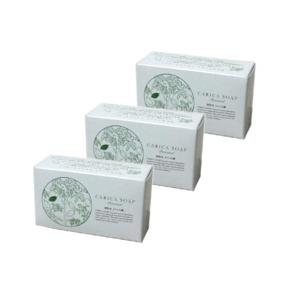 Vegetable Calica Soap, 3.5 oz (100 g), Set of 3