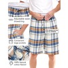 Andrew Scott Men's Cotton Flannel Soft Woven Lounge PJ Shorts