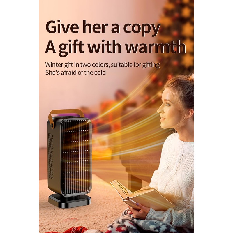 Space Heater,1500W Space Heaters for Indoor Use Large Room, Portable