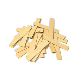 Accordion Repair Reed Valves. Pack of 25 Pieces Genuine Leather. Size: 11mm x 65mm