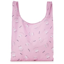 Marushin 5525002300 Eco Bag, Barbapapapa, Cute Goods, Mother's Day, Birthday, Present, Gift, Recycled Polyester