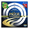 Toshiba FCL30-32EDC-PDL2PN Mellow Z PRIDE Circular Shape 30 + 32 Clear Daylight (3 Wavelength Daylight Type), 2 Pieces