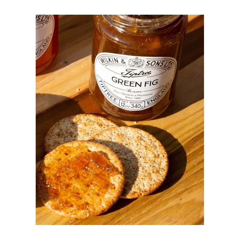 Tiptree Green Fig Preserve, 12 Ounce Jar