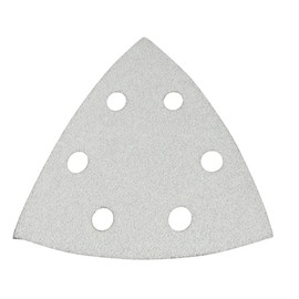 Makita A-52370 Magic Sanding Paper 100, 3.8 x 3.8 inches (96 x 96 mm), White, Triangle (10 Pack)