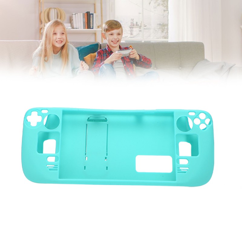Kickstand Case for Steam Deck Hands Free Full Protection Fingerprint