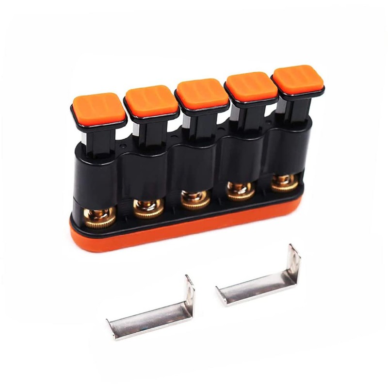 Alnicov Finger Strengthener,Guitar Beginner Exercier,Hand Grip Strength Trainer for Guitar,Piano,Trigger