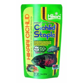 Hikari 2-Ounce Cichlid Staple Floating Pellets for Pets, Medium