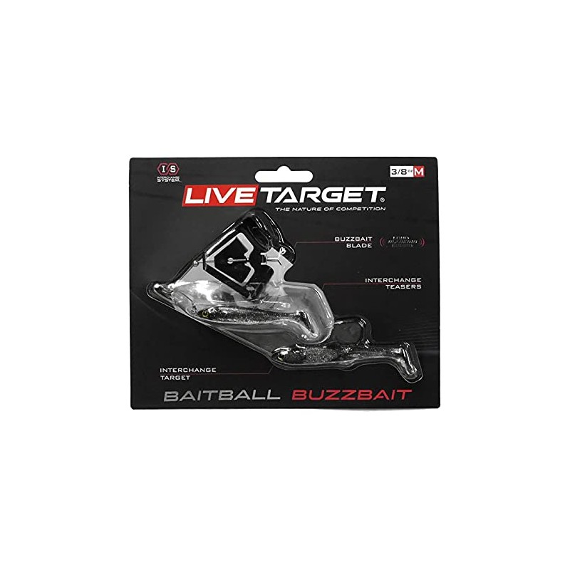 Live Target Baitball Buzzbait 3/8oz LIVE TARGET BAITBALL BUZZBAIT 152