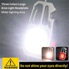 [Multi-Function LED Light] Cob Mini Flashlight Keychain Light, 500 Lumens