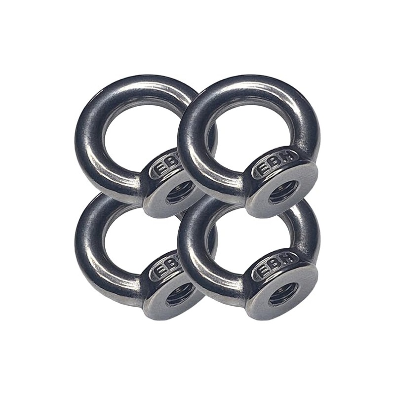 M6 Lifting Eye Nuts Made from Marine Grade A4 Stainless