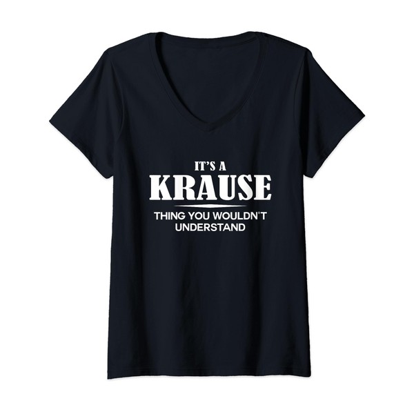 Womens It's A KRAUSE Thing You Wouldn't Understand KRAUSE Name